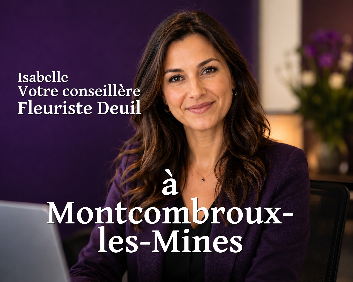 Isabelle, votre conseillère Fleuriste Deuil à Montcombroux-les-Mines