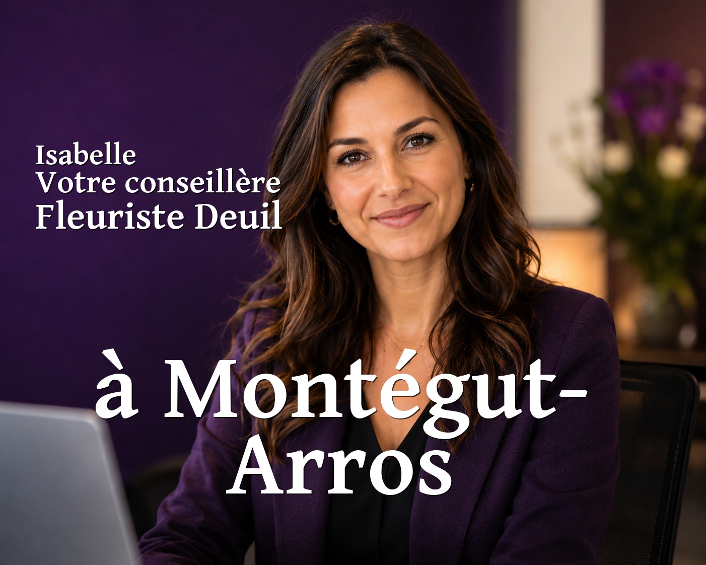 Isabelle, votre conseillère Fleuriste Deuil à Montégut-Arros
