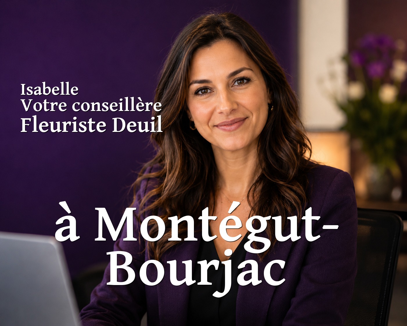 Isabelle, votre conseillère Fleuriste Deuil à Montégut-Bourjac