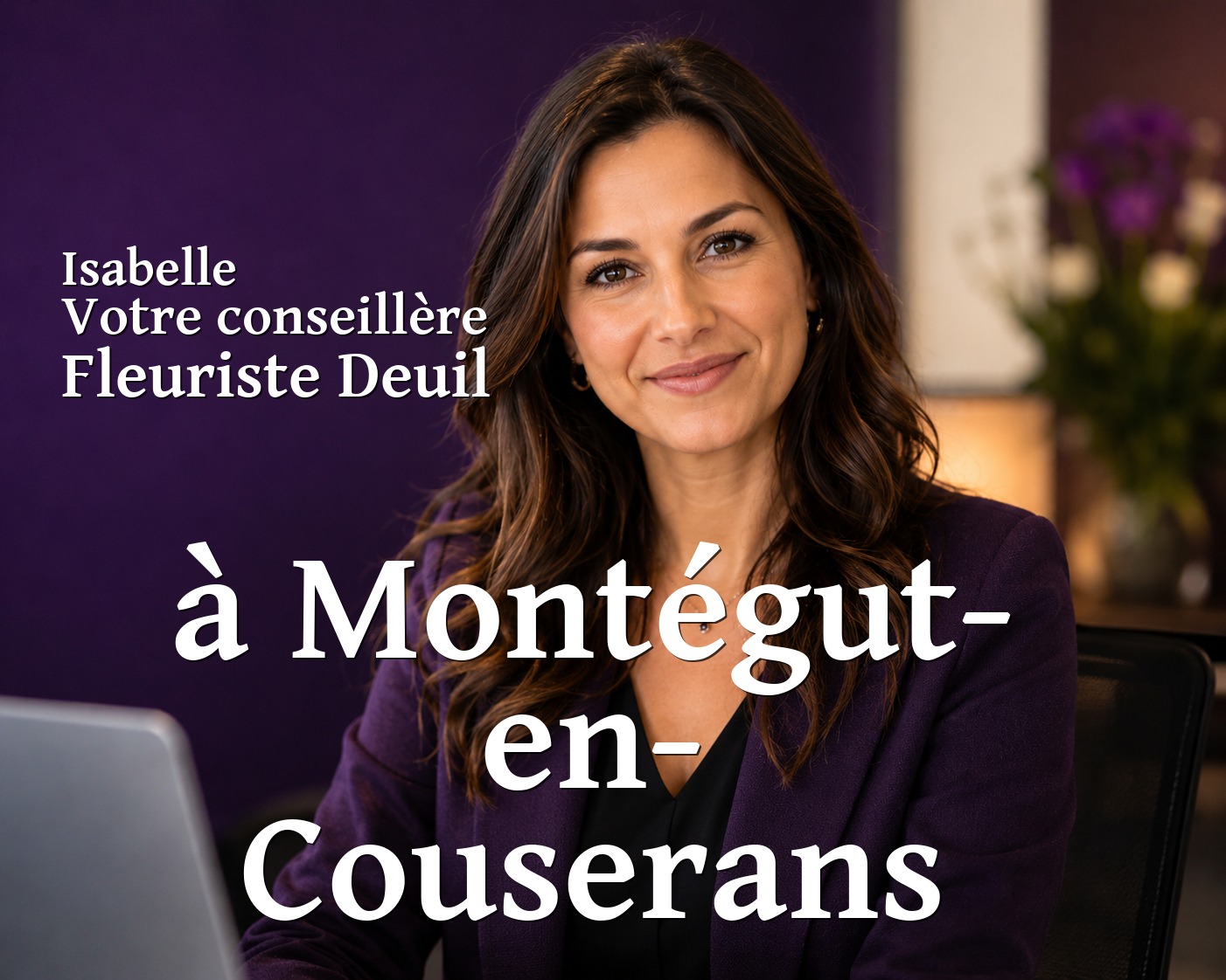 Isabelle, votre conseillère Fleuriste Deuil à Montégut-en-Couserans