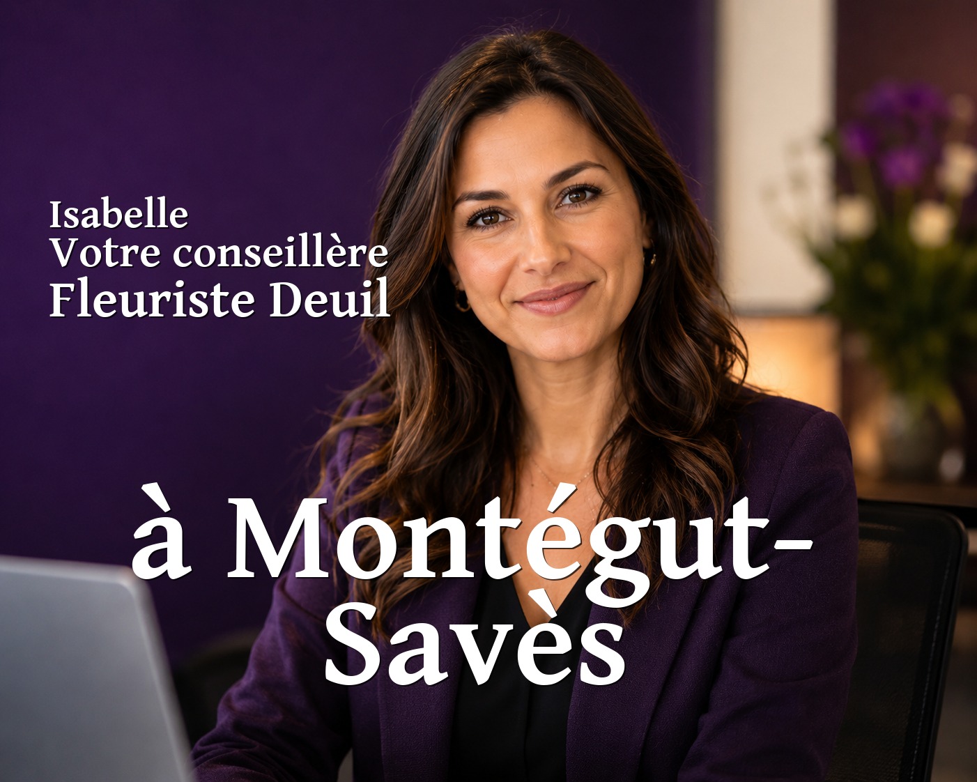 Isabelle, votre conseillère Fleuriste Deuil à Montégut-Savès