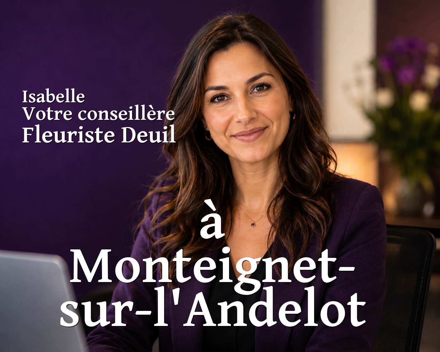 Isabelle, votre conseillère Fleuriste Deuil à Monteignet-sur-l'Andelot