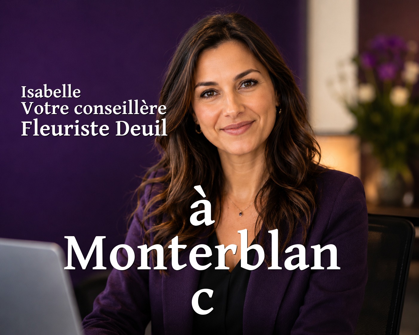 Isabelle, votre conseillère Fleuriste Deuil à Monterblanc