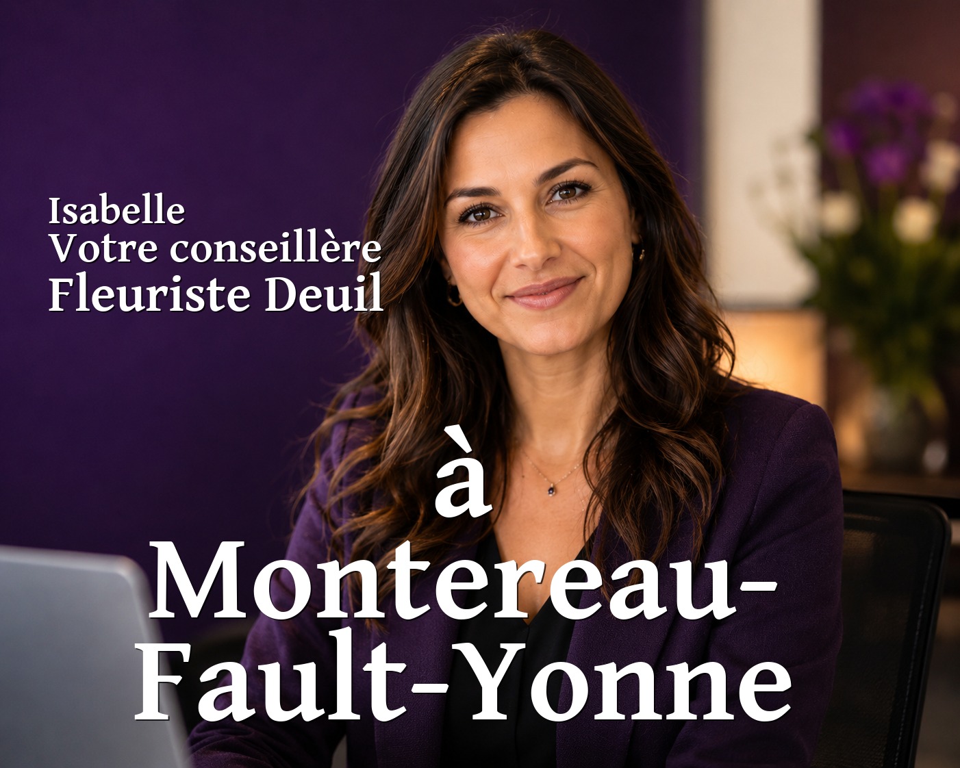 Isabelle, votre conseillère Fleuriste Deuil à Montereau-Fault-Yonne