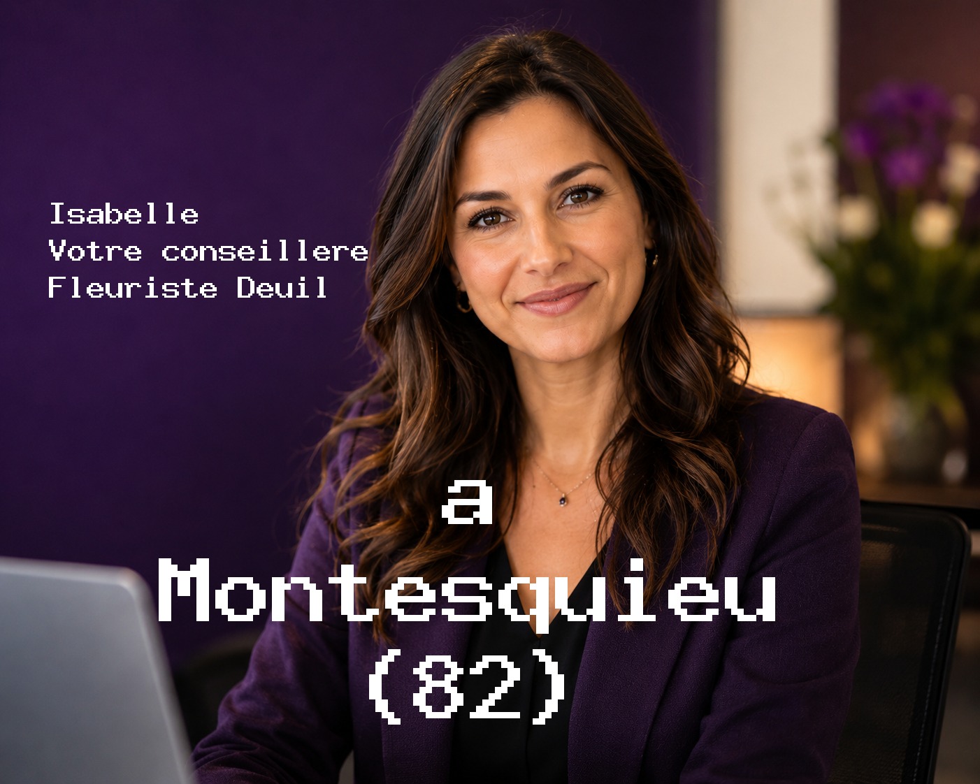 Isabelle, votre conseillère Fleuriste Deuil à Montesquieu (82)