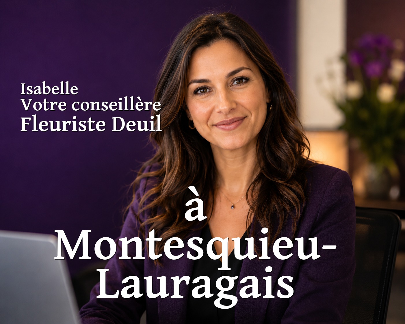 Isabelle, votre conseillère Fleuriste Deuil à Montesquieu-Lauragais