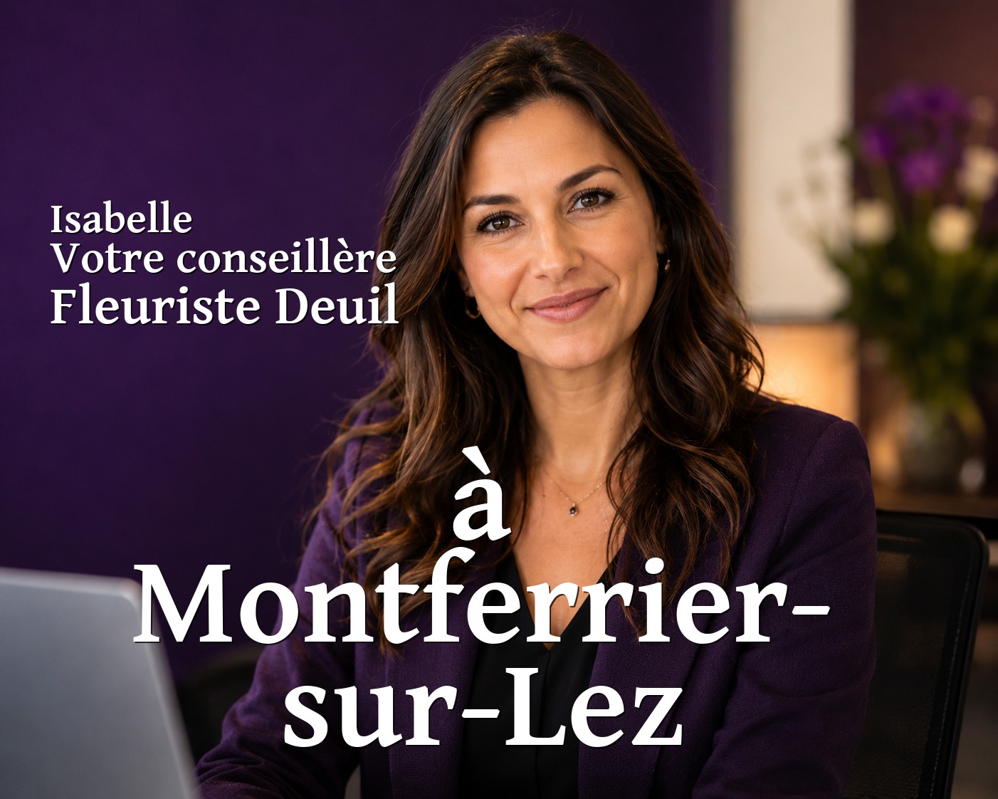 Isabelle, votre conseillère Fleuriste Deuil à Montferrier-sur-Lez