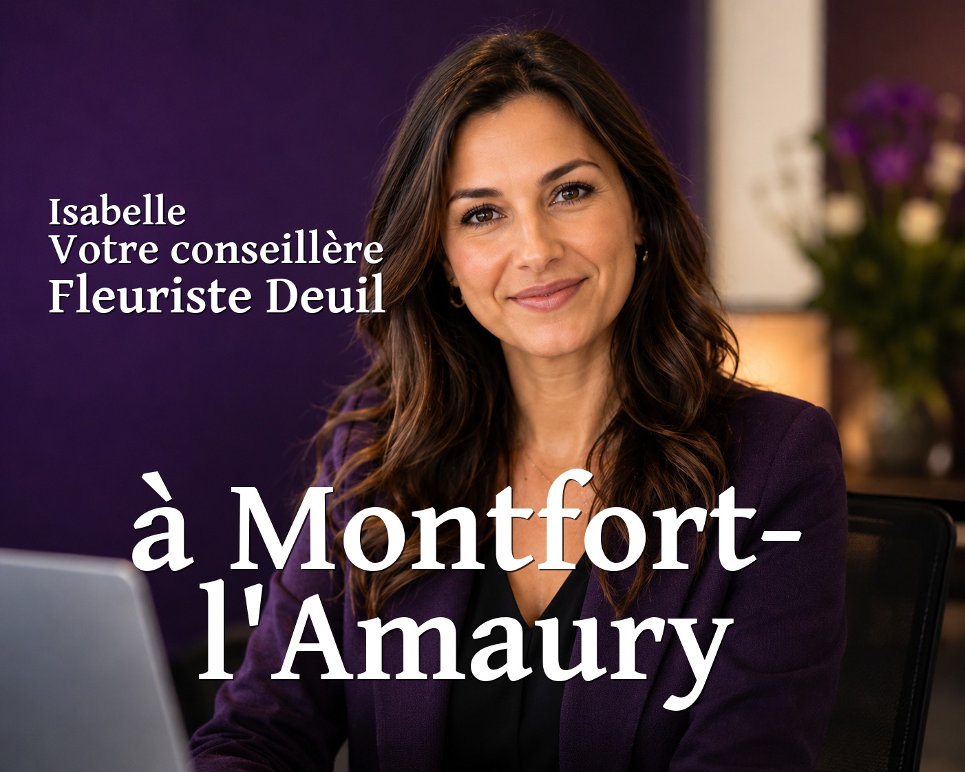 Isabelle, votre conseillère Fleuriste Deuil à Montfort-l'Amaury
