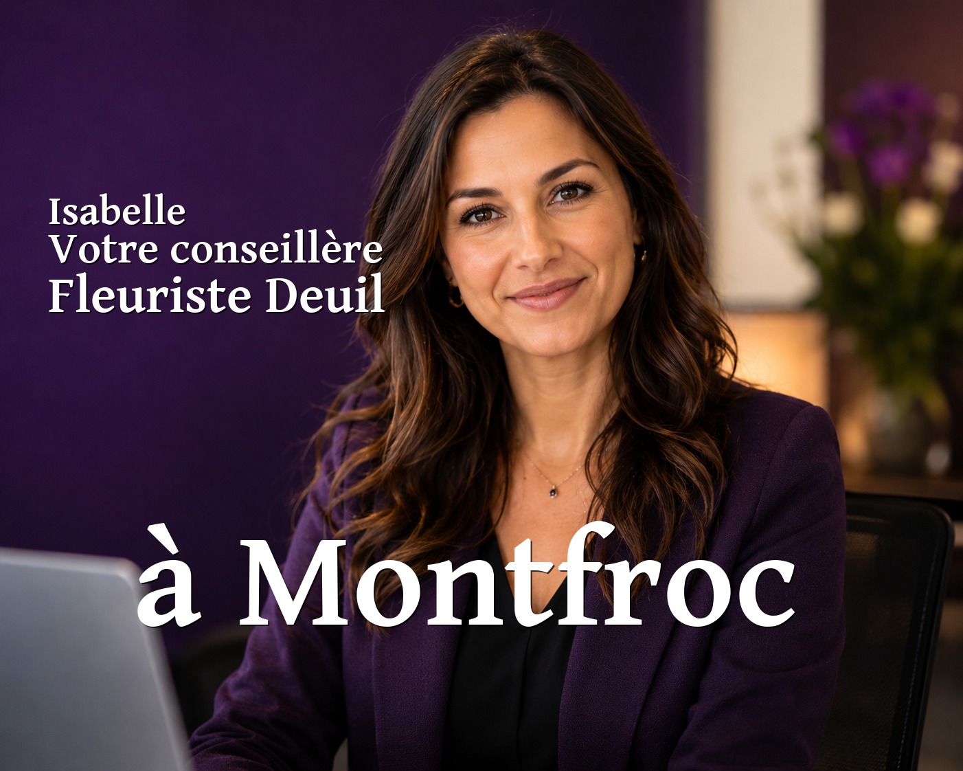 Isabelle, votre conseillère Fleuriste Deuil à Montfroc