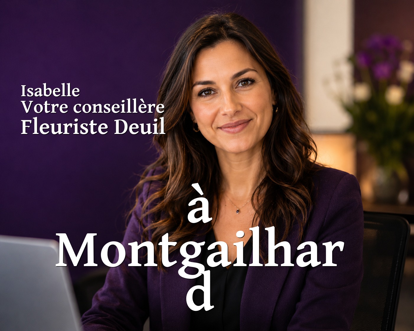 Isabelle, votre conseillère Fleuriste Deuil à Montgailhard