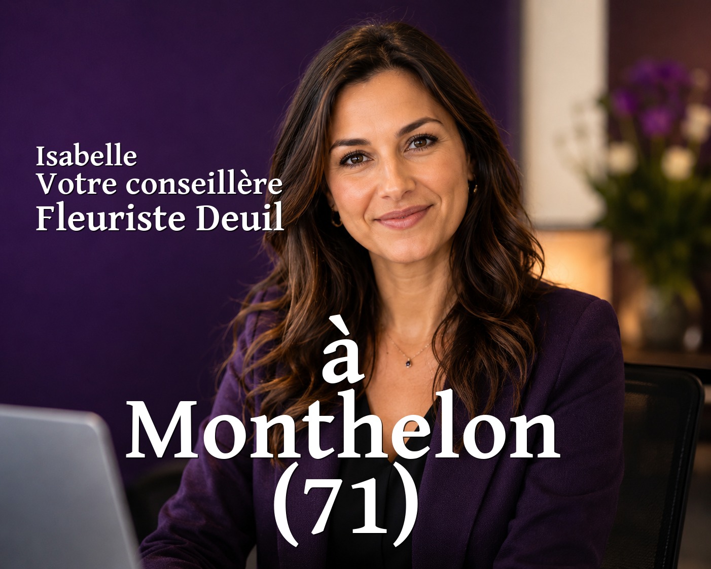Isabelle, votre conseillère Fleuriste Deuil à Monthelon (71)