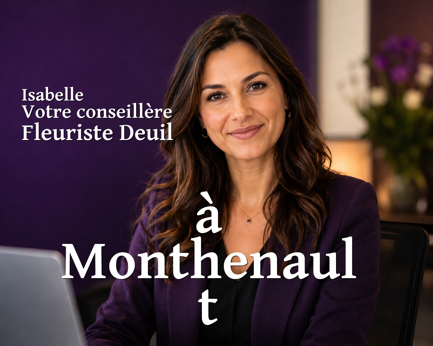 Isabelle, votre conseillère Fleuriste Deuil à Monthenault