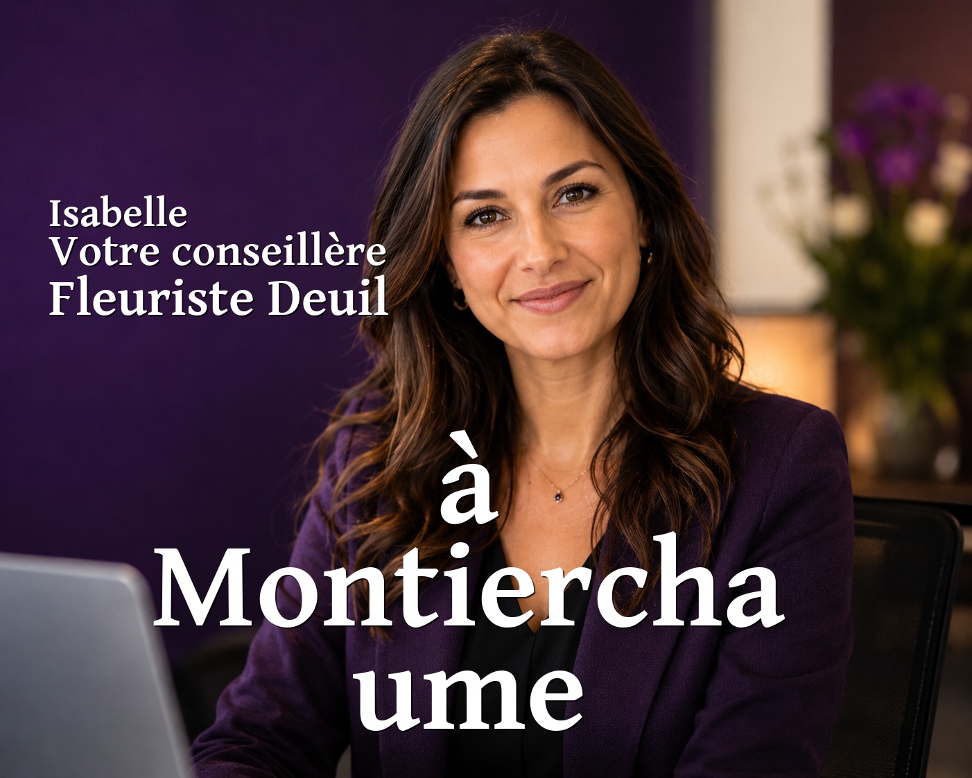 Isabelle, votre conseillère Fleuriste Deuil à Montierchaume