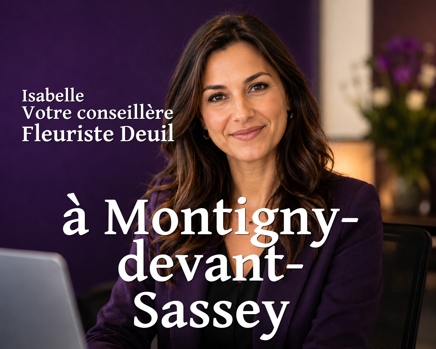 Isabelle, votre conseillère Fleuriste Deuil à Montigny-devant-Sassey