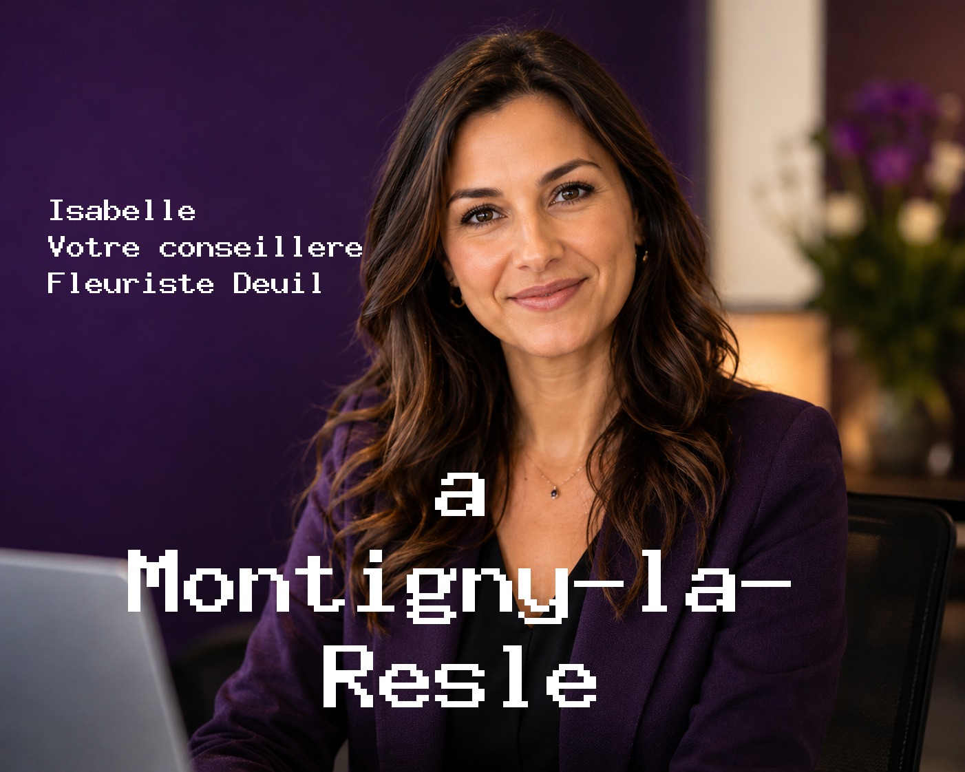 Isabelle, votre conseillère Fleuriste Deuil à Montigny-la-Resle