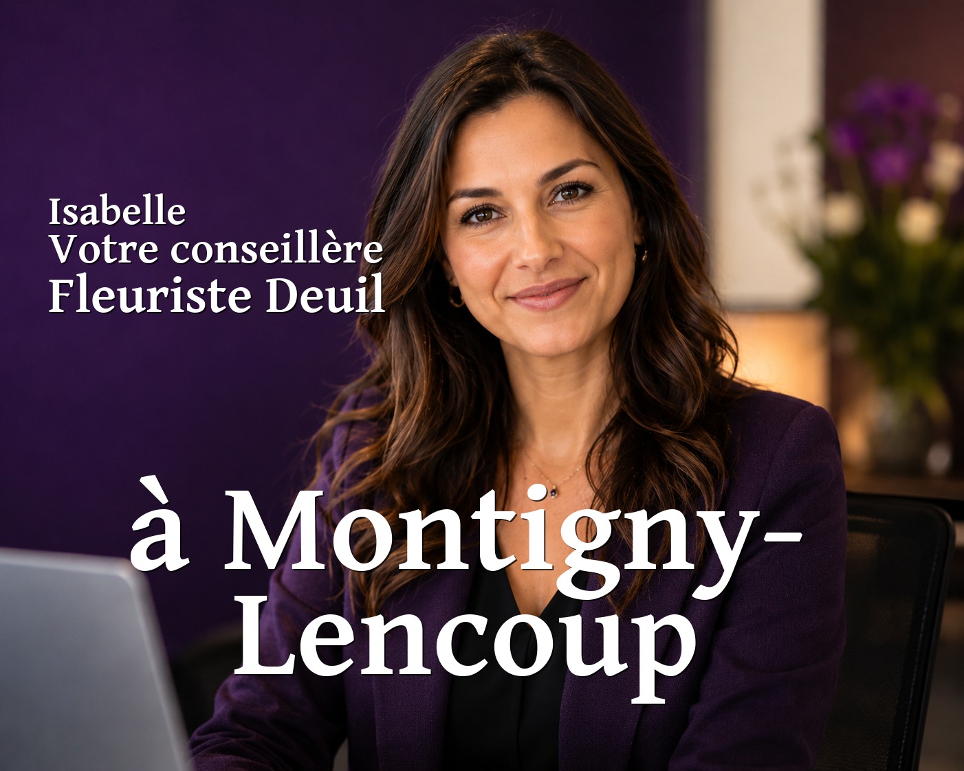 Isabelle, votre conseillère Fleuriste Deuil à Montigny-Lencoup