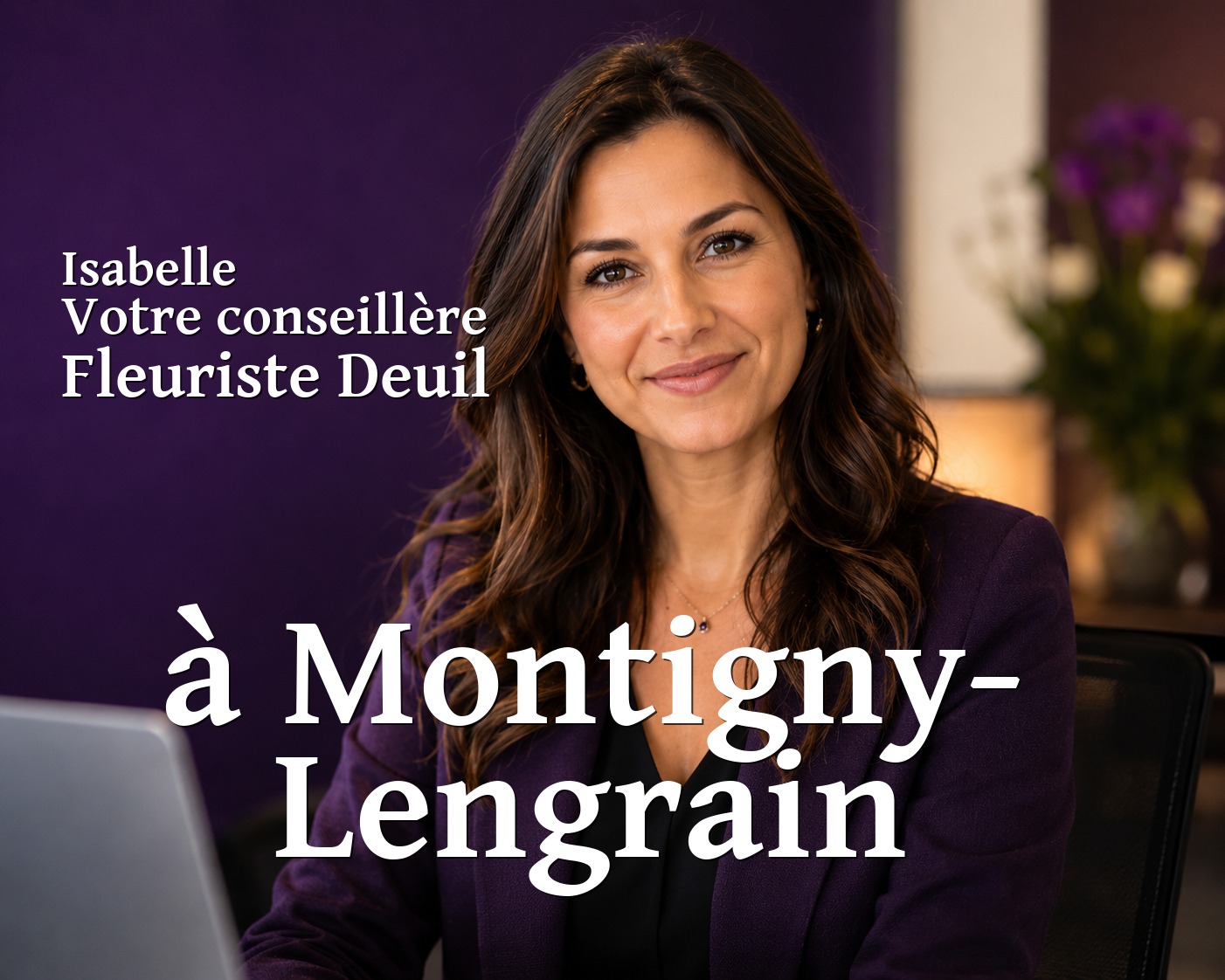 Isabelle, votre conseillère Fleuriste Deuil à Montigny-Lengrain