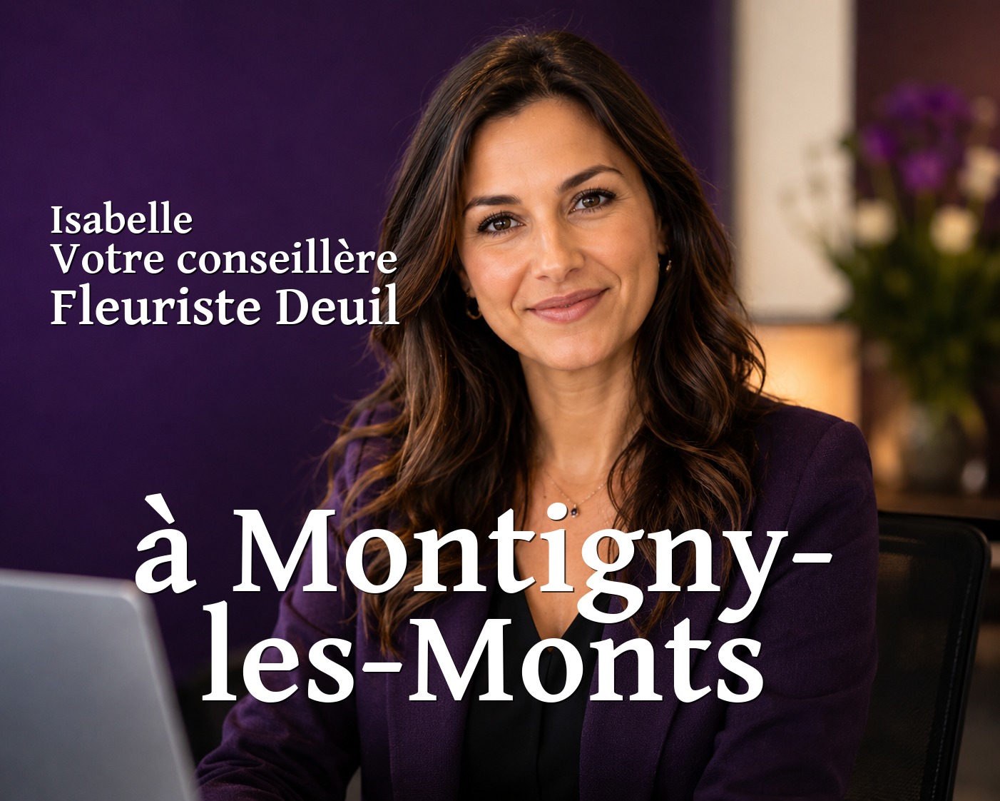 Isabelle, votre conseillère Fleuriste Deuil à Montigny-les-Monts