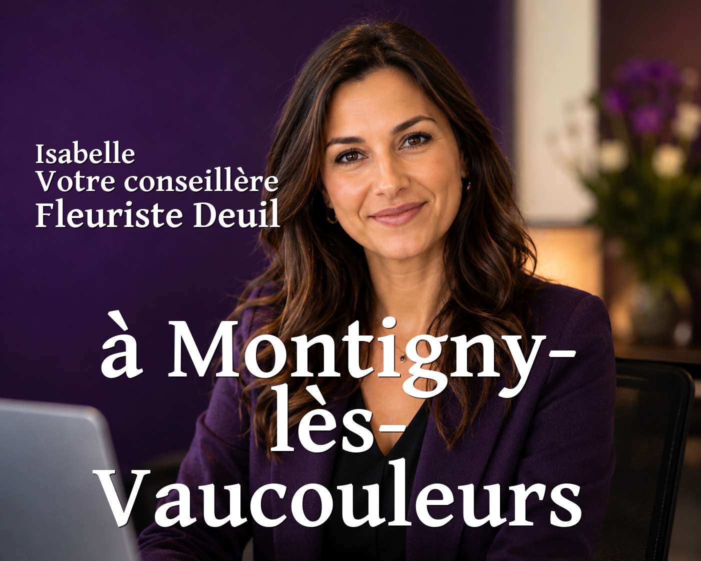 Isabelle, votre conseillère Fleuriste Deuil à Montigny-lès-Vaucouleurs