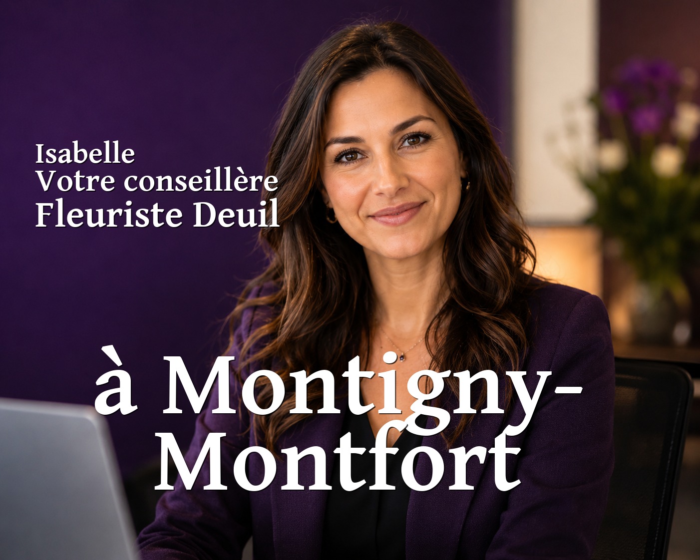 Isabelle, votre conseillère Fleuriste Deuil à Montigny-Montfort