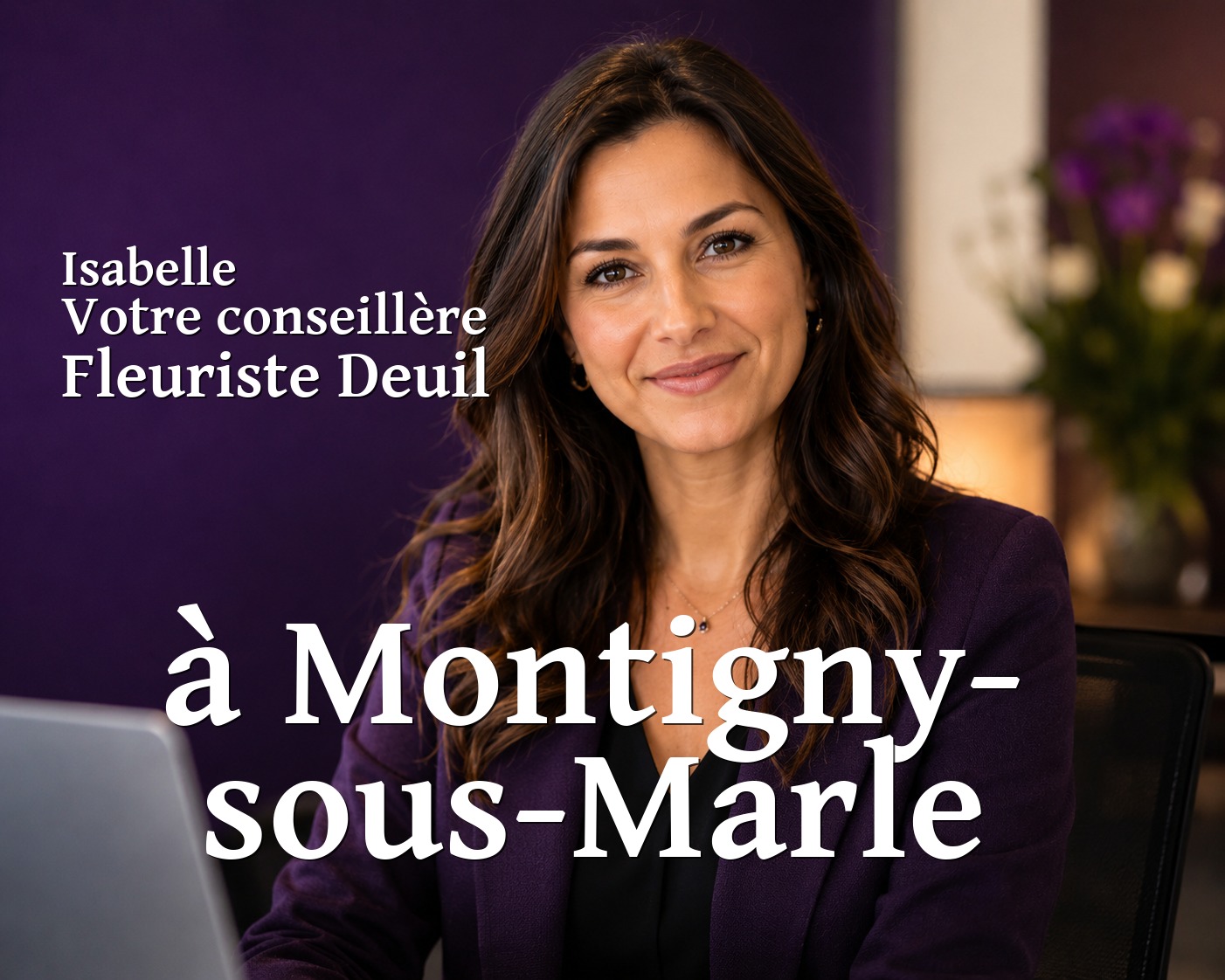 Isabelle, votre conseillère Fleuriste Deuil à Montigny-sous-Marle