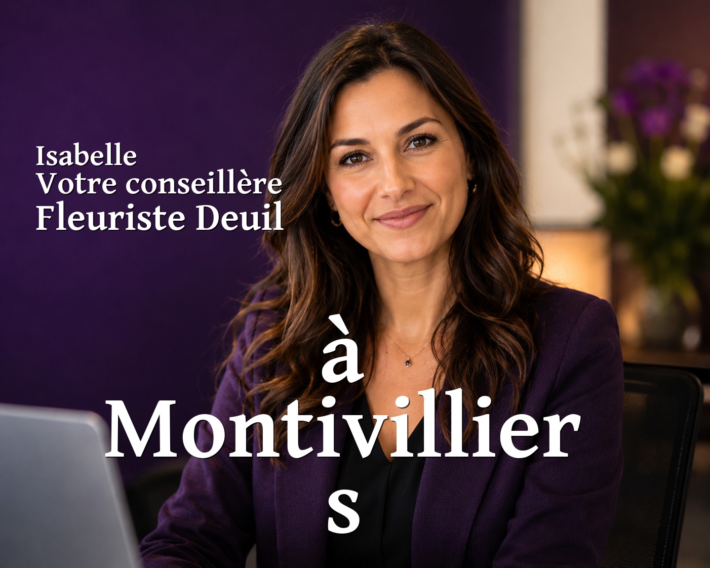 Isabelle, votre conseillère Fleuriste Deuil à Montivilliers