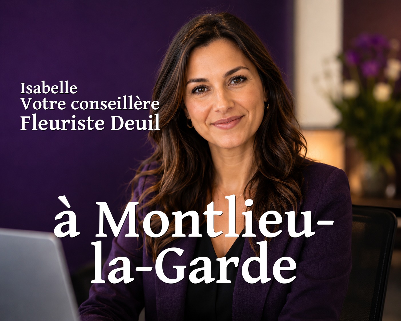 Isabelle, votre conseillère Fleuriste Deuil à Montlieu-la-Garde