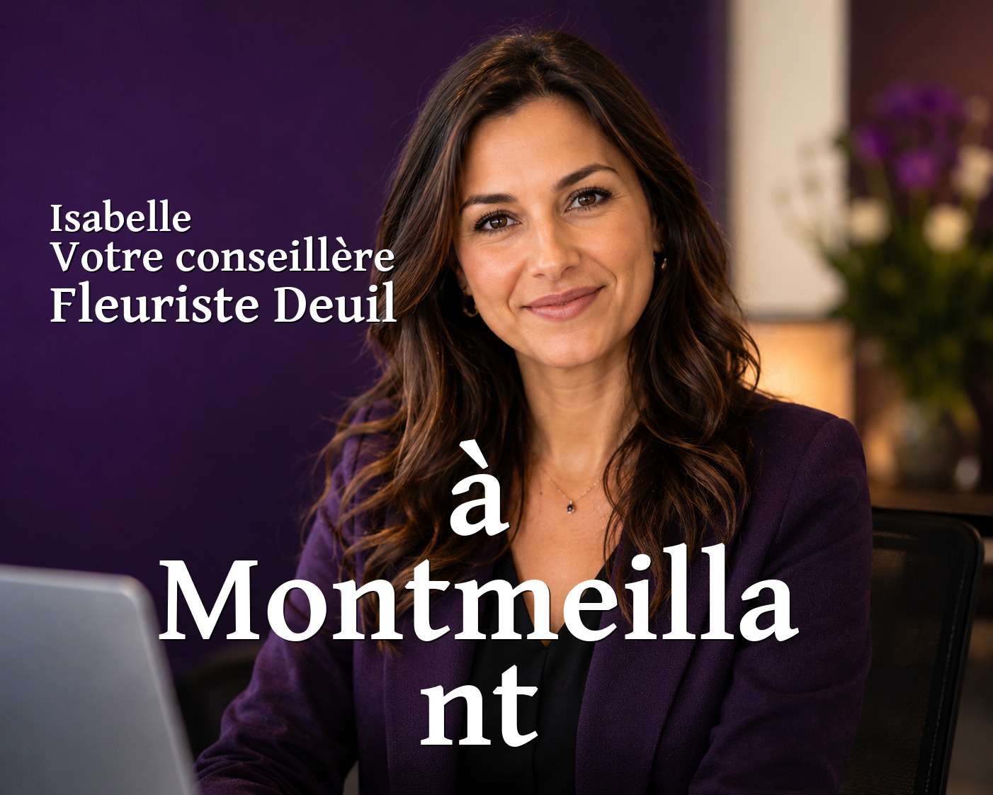Isabelle, votre conseillère Fleuriste Deuil à Montmeillant