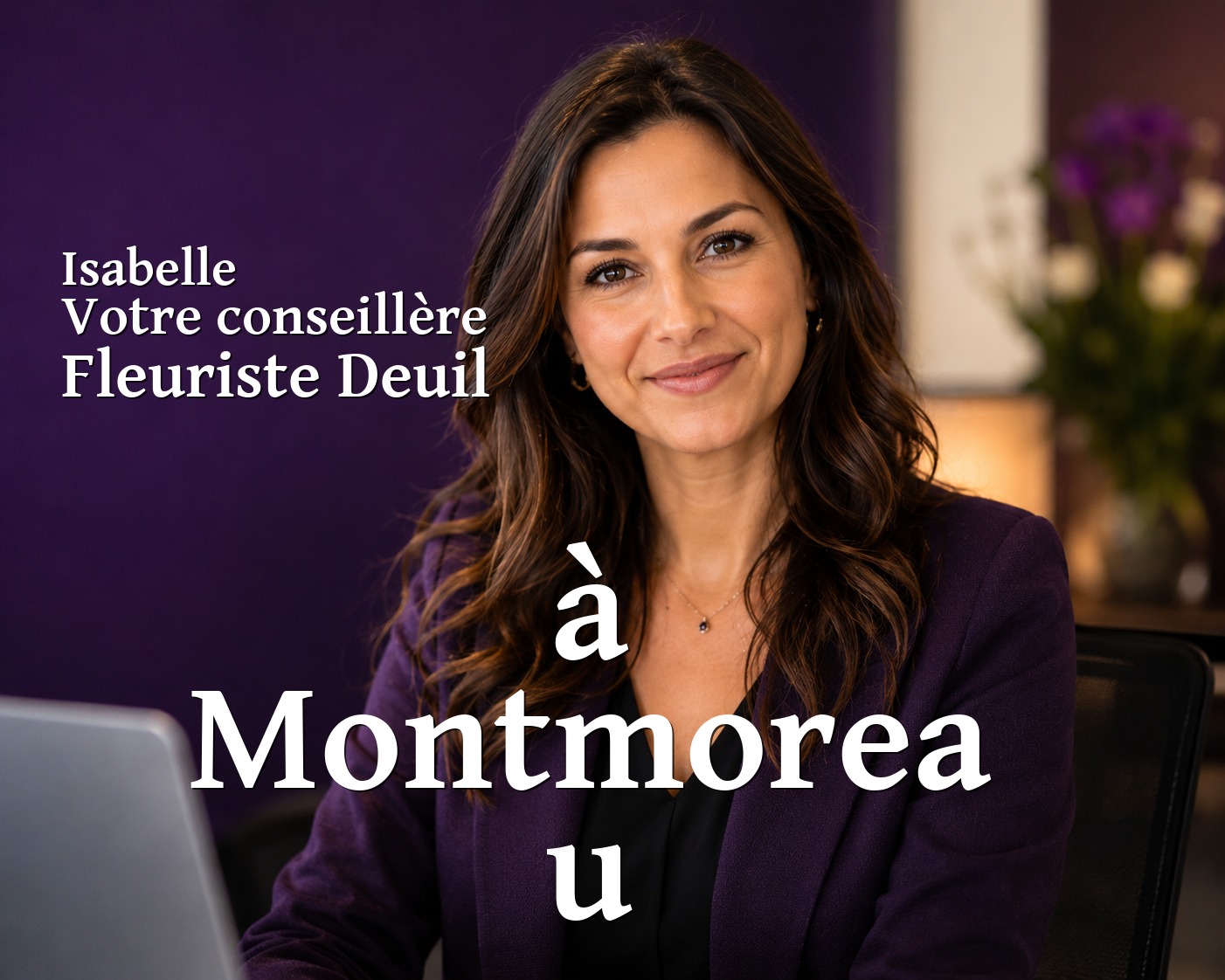 Isabelle, votre conseillère Fleuriste Deuil à Montmoreau