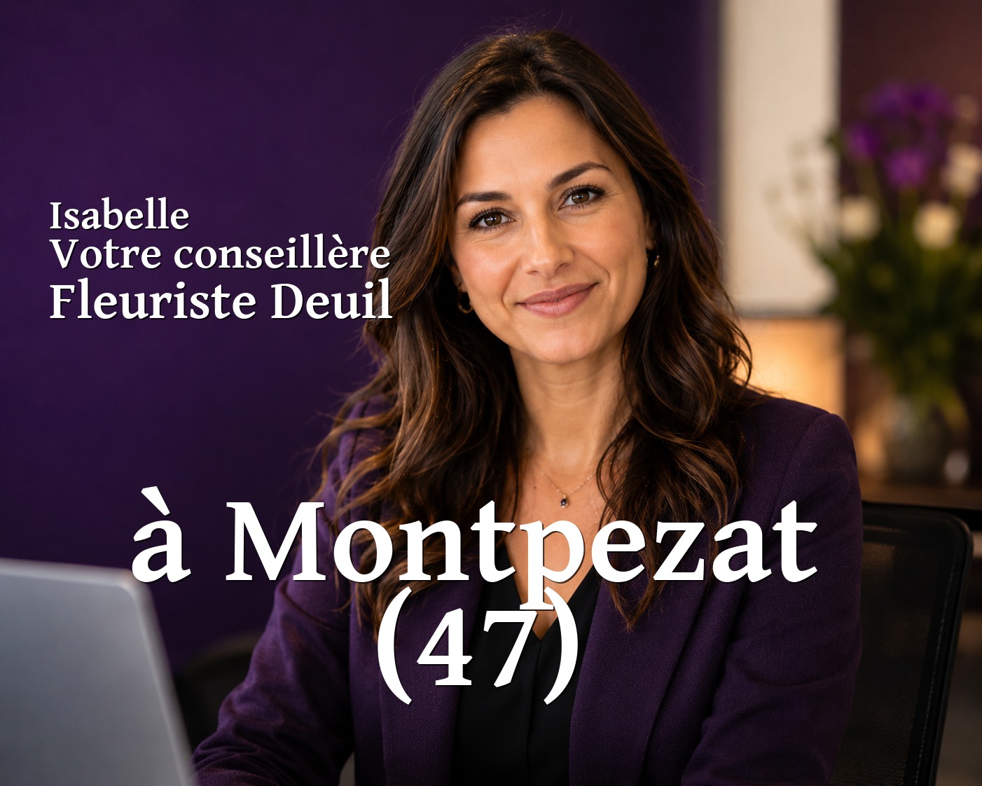 Isabelle, votre conseillère Fleuriste Deuil à Montpezat (47)