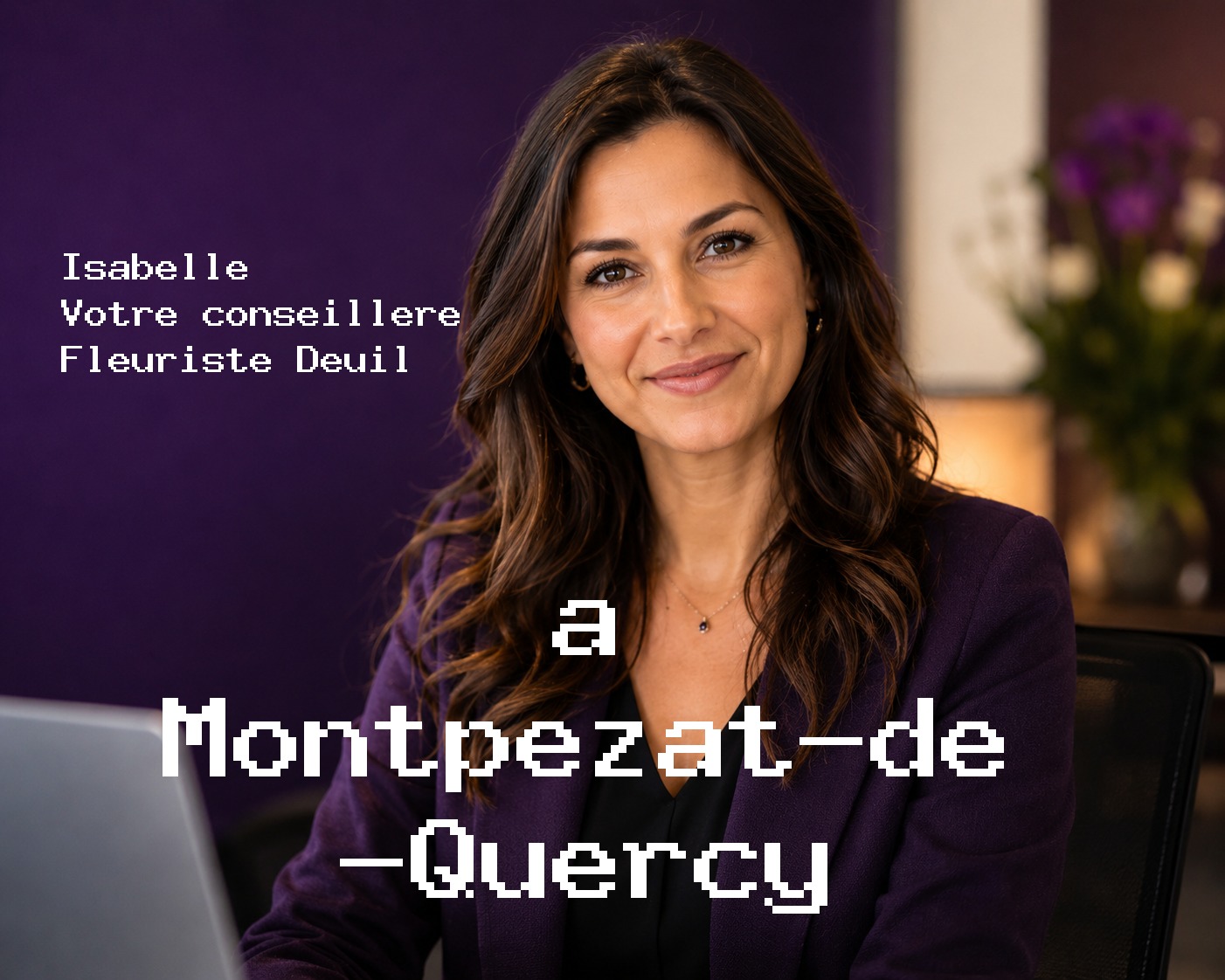 Isabelle, votre conseillère Fleuriste Deuil à Montpezat-de-Quercy