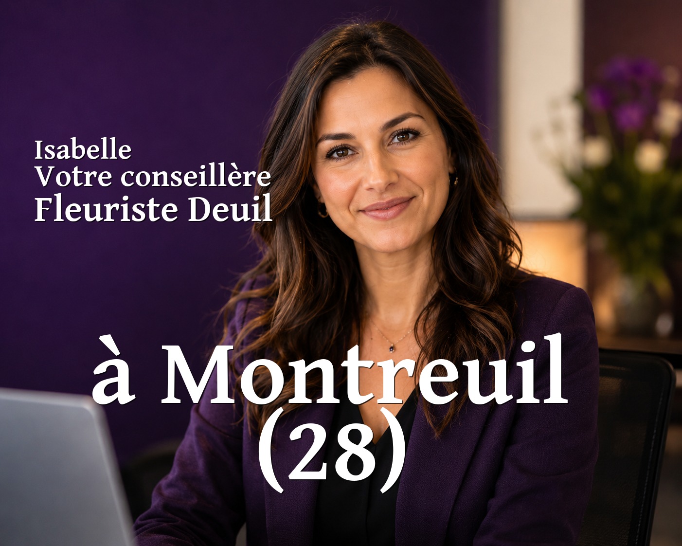 Isabelle, votre conseillère Fleuriste Deuil à Montreuil (28)