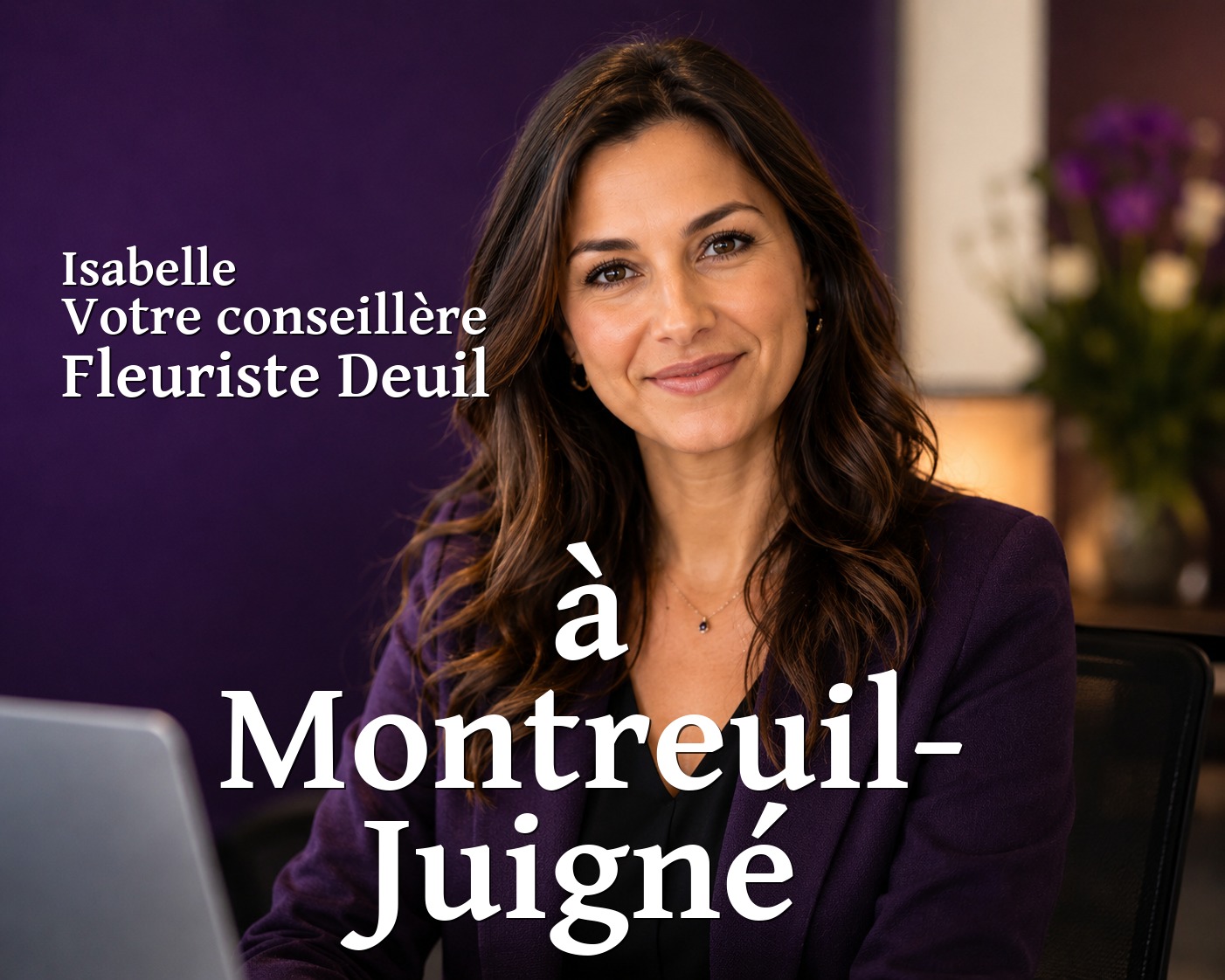 Isabelle, votre conseillère Fleuriste Deuil à Montreuil-Juigné