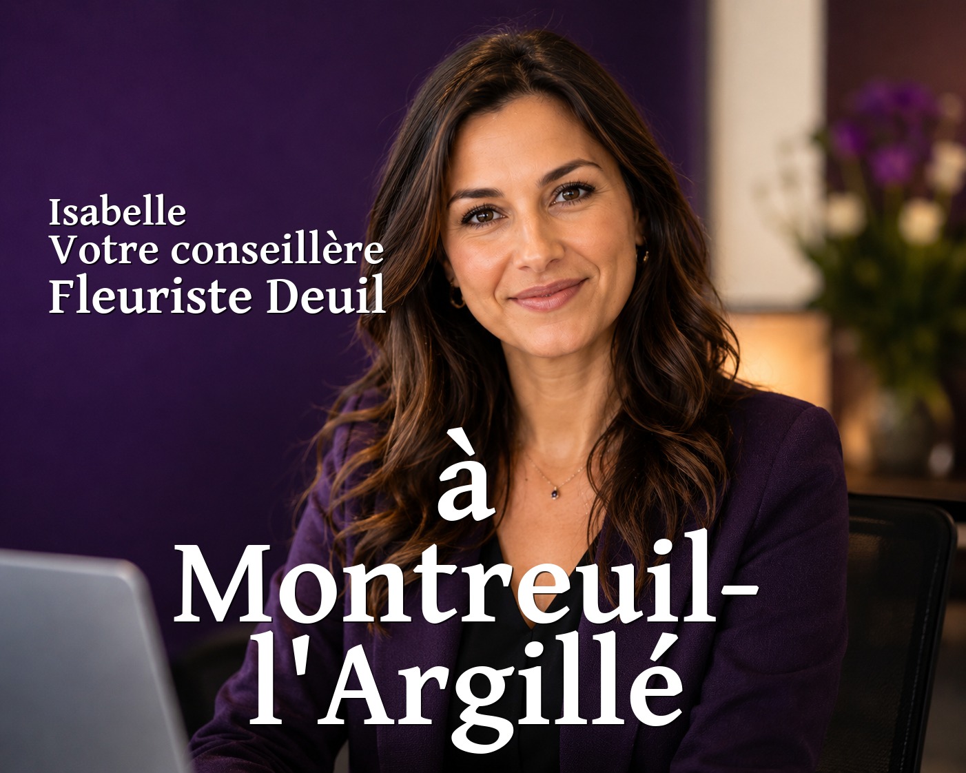 Isabelle, votre conseillère Fleuriste Deuil à Montreuil-l'Argillé