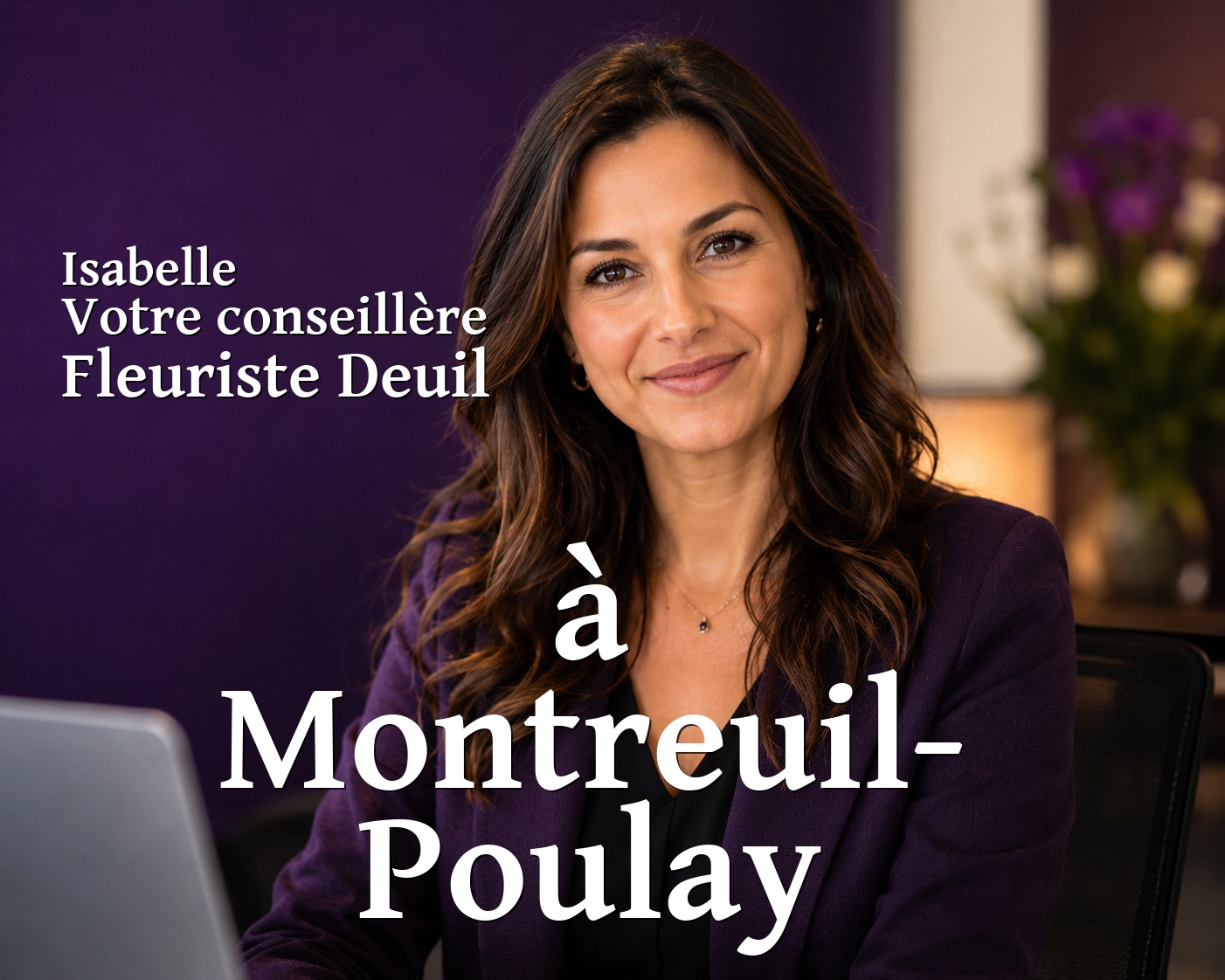 Isabelle, votre conseillère Fleuriste Deuil à Montreuil-Poulay