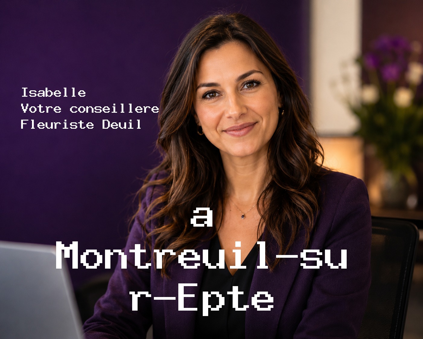 Isabelle, votre conseillère Fleuriste Deuil à Montreuil-sur-Epte