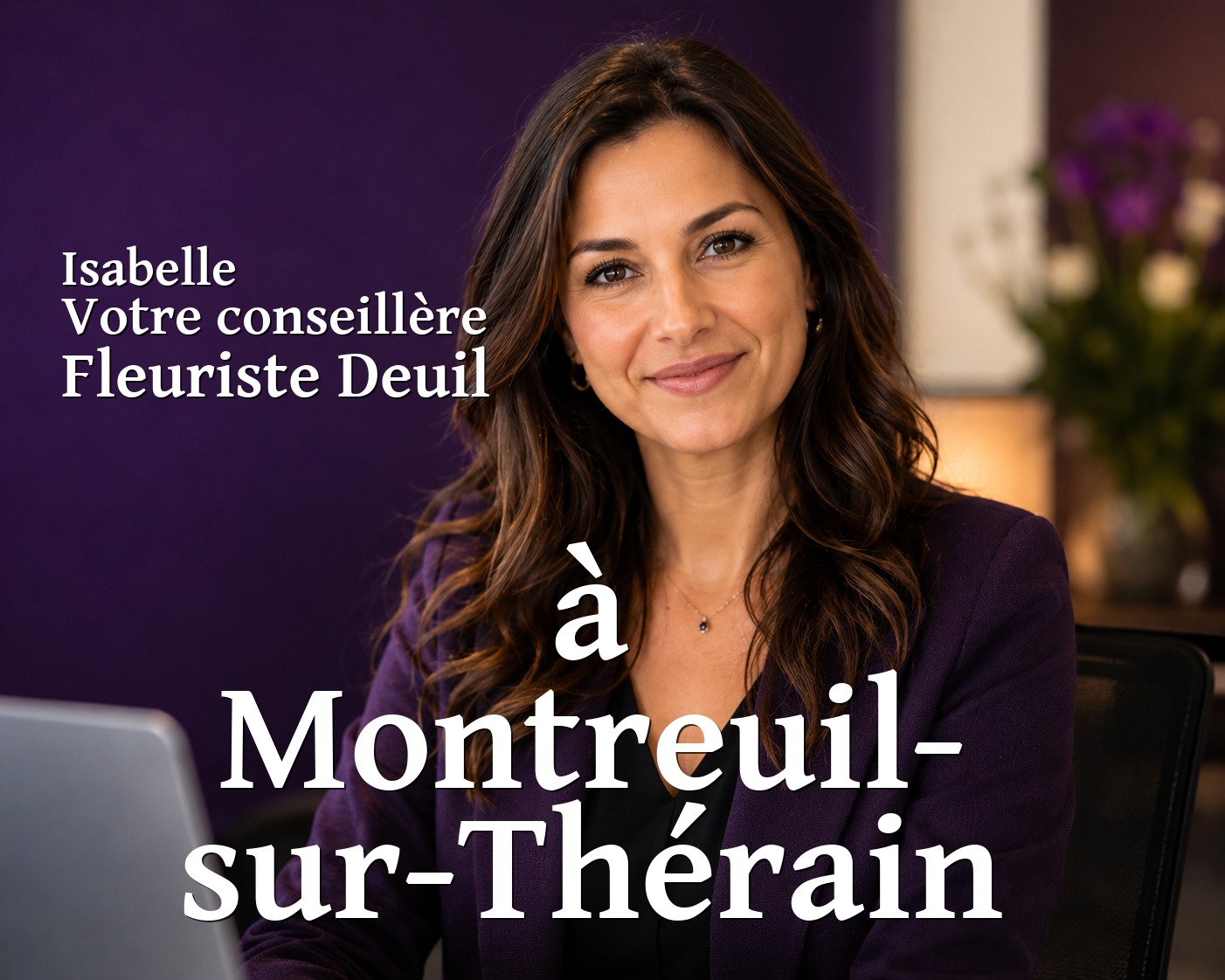 Isabelle, votre conseillère Fleuriste Deuil à Montreuil-sur-Thérain