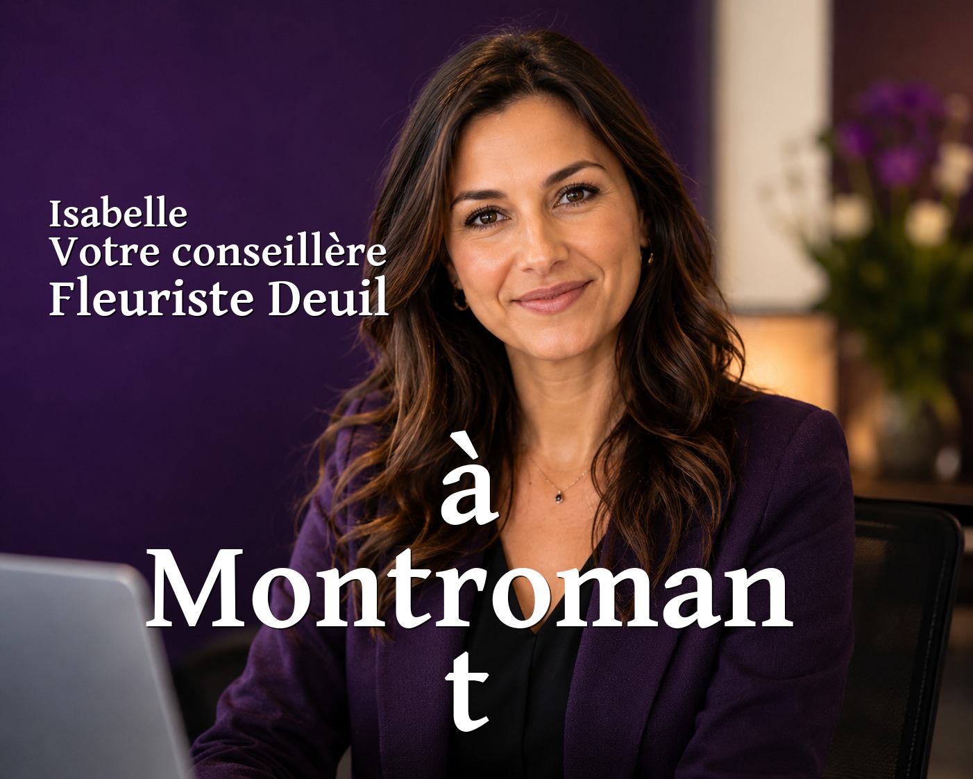 Isabelle, votre conseillère Fleuriste Deuil à Montromant