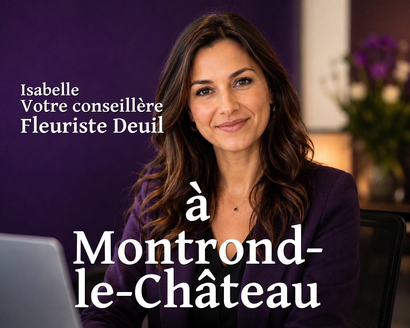 Isabelle, votre conseillère Fleuriste Deuil à Montrond-le-Château