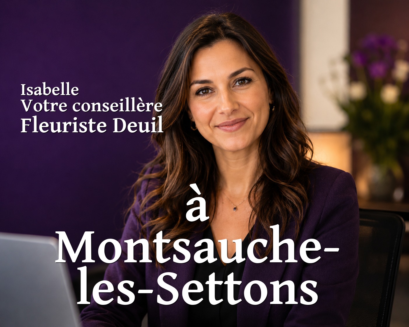 Isabelle, votre conseillère Fleuriste Deuil à Montsauche-les-Settons