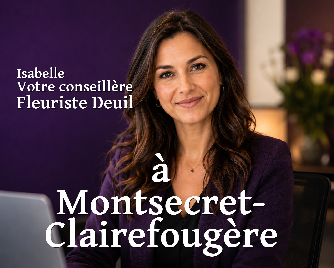 Isabelle, votre conseillère Fleuriste Deuil à Montsecret-Clairefougère