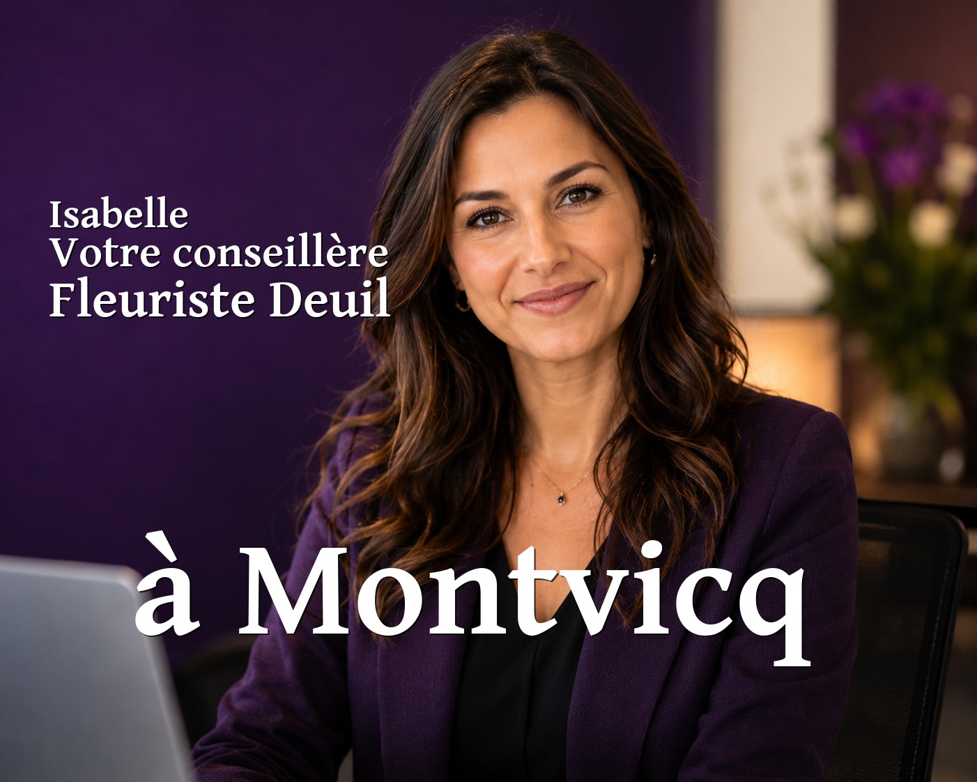 Isabelle, votre conseillère Fleuriste Deuil à Montvicq
