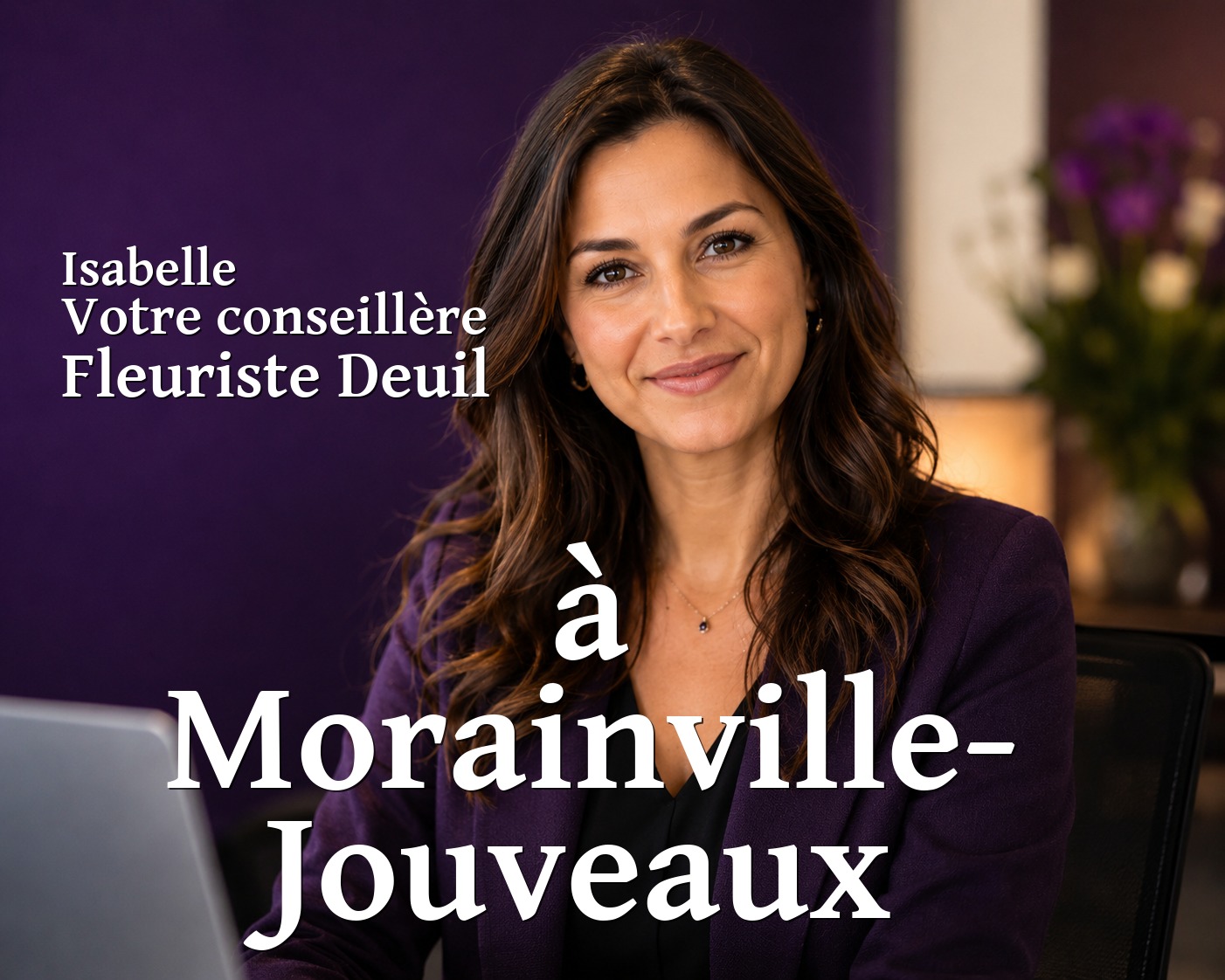 Isabelle, votre conseillère Fleuriste Deuil à Morainville-Jouveaux