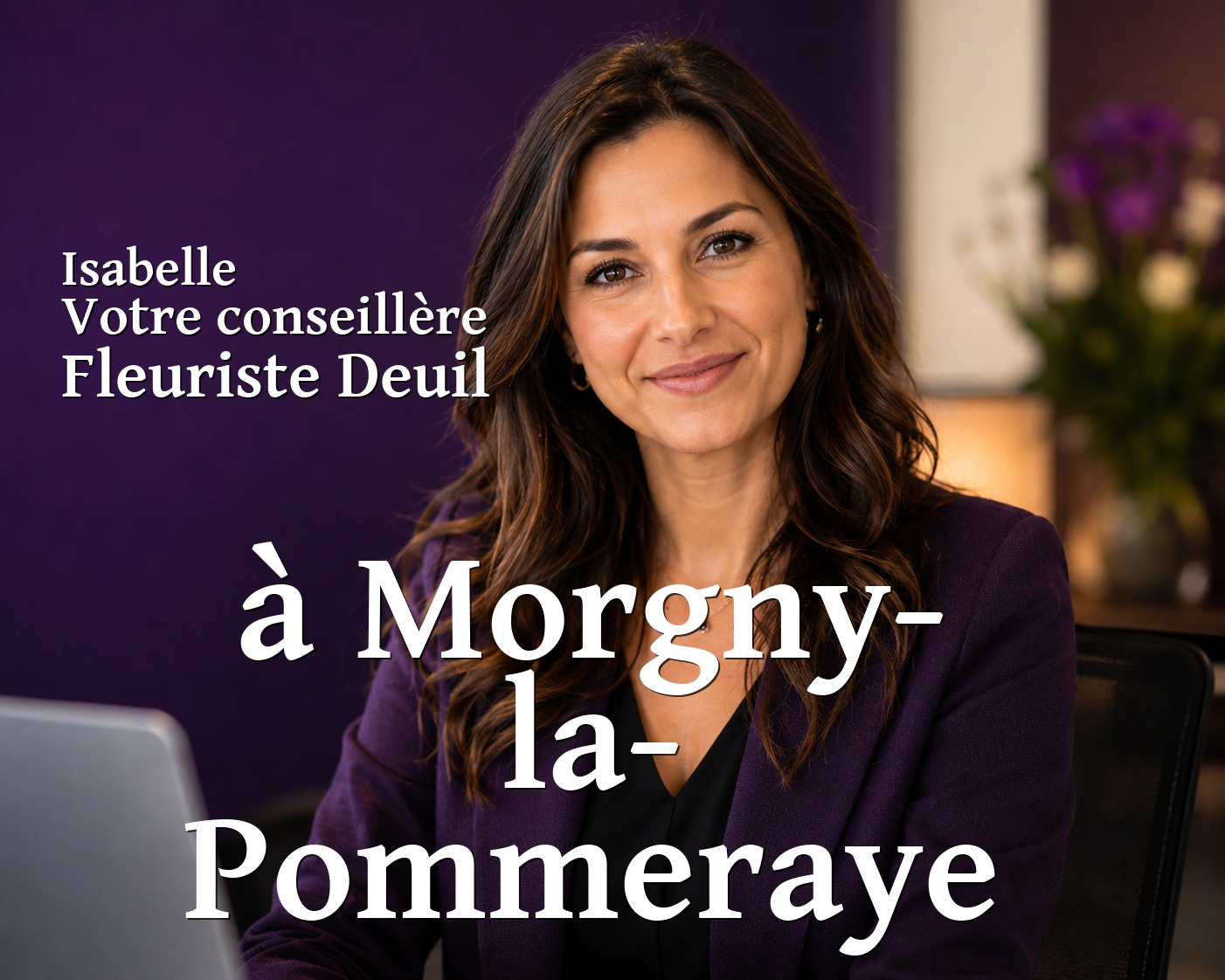 Isabelle, votre conseillère Fleuriste Deuil à Morgny-la-Pommeraye