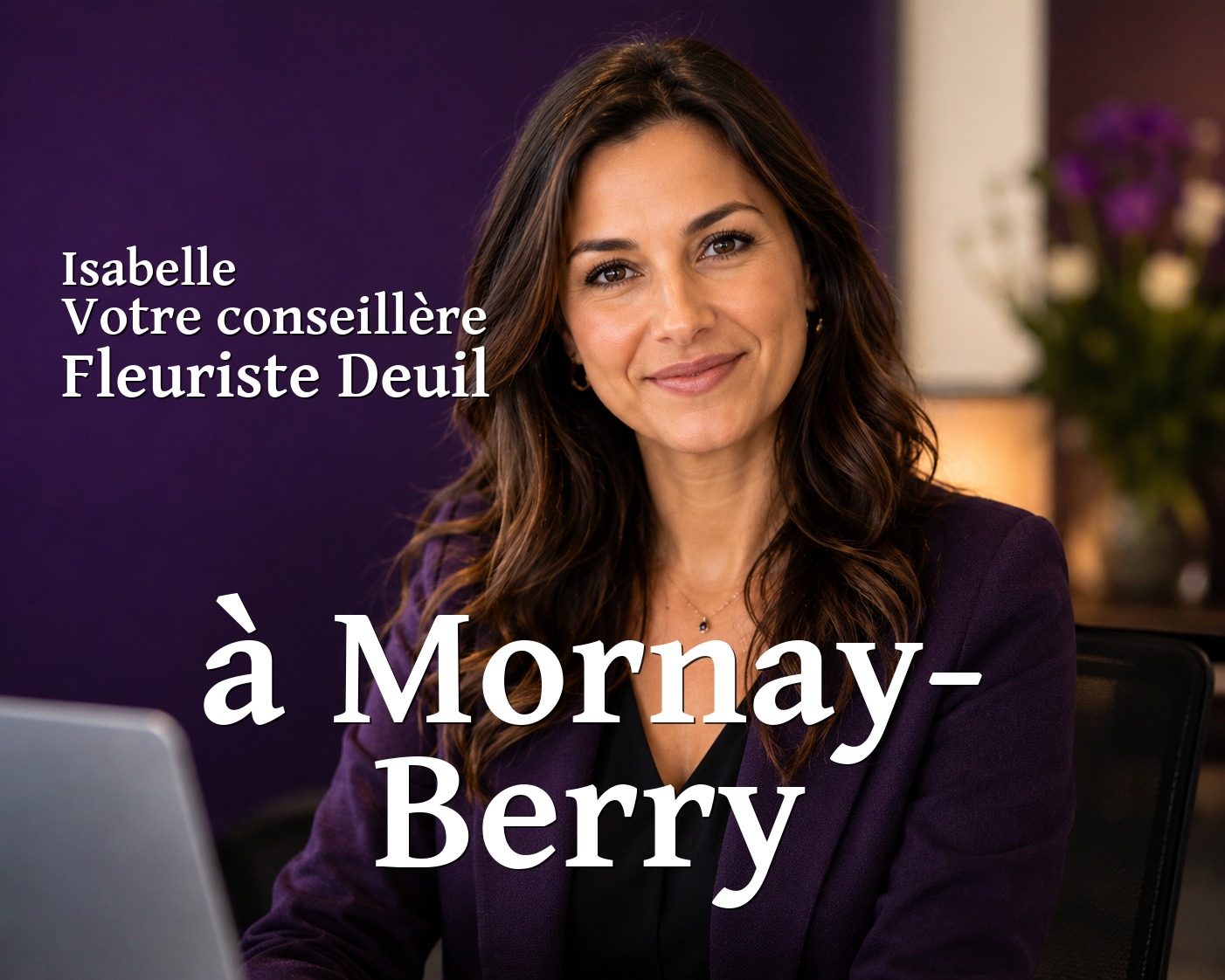 Isabelle, votre conseillère Fleuriste Deuil à Mornay-Berry