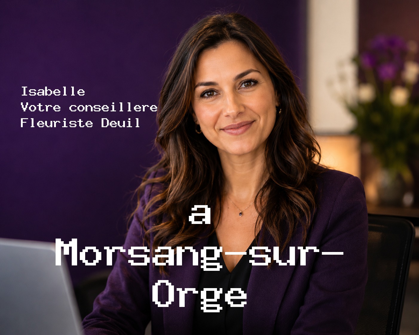 Isabelle, votre conseillère Fleuriste Deuil à Morsang-sur-Orge