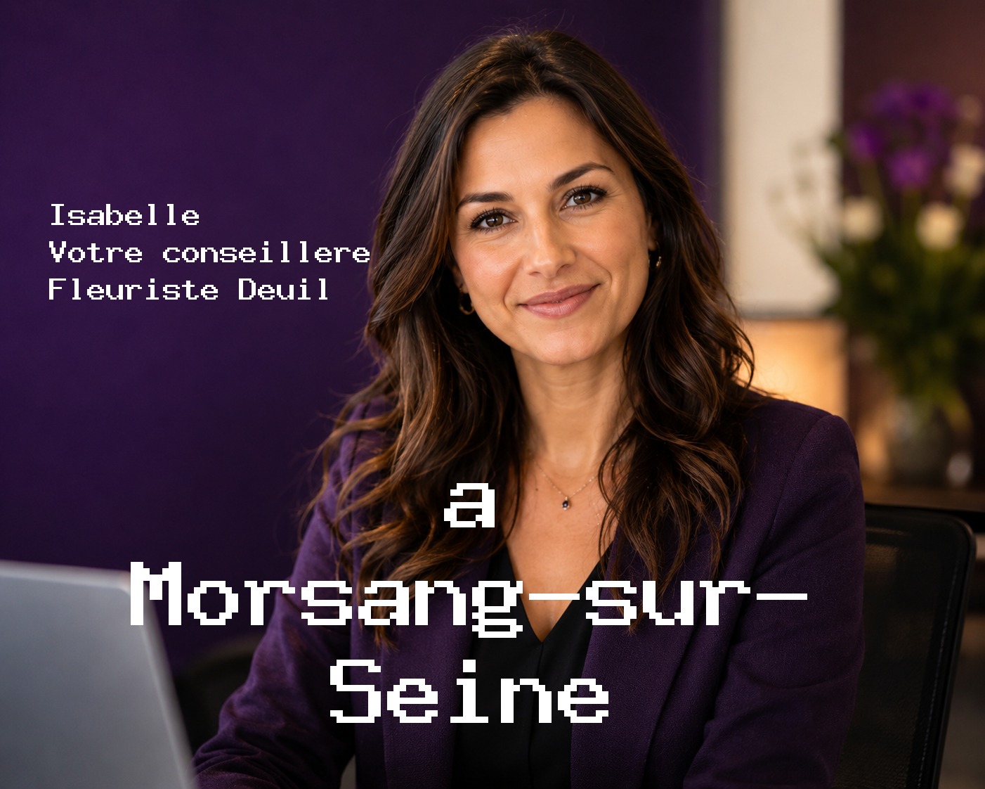 Isabelle, votre conseillère Fleuriste Deuil à Morsang-sur-Seine