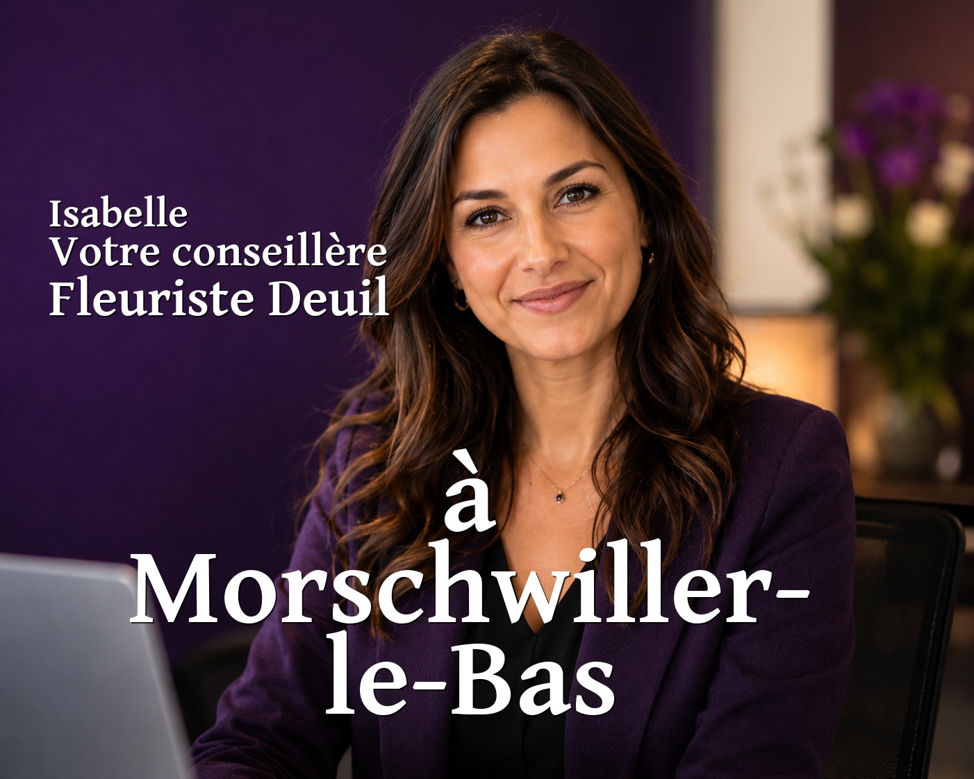 Isabelle, votre conseillère Fleuriste Deuil à Morschwiller-le-Bas