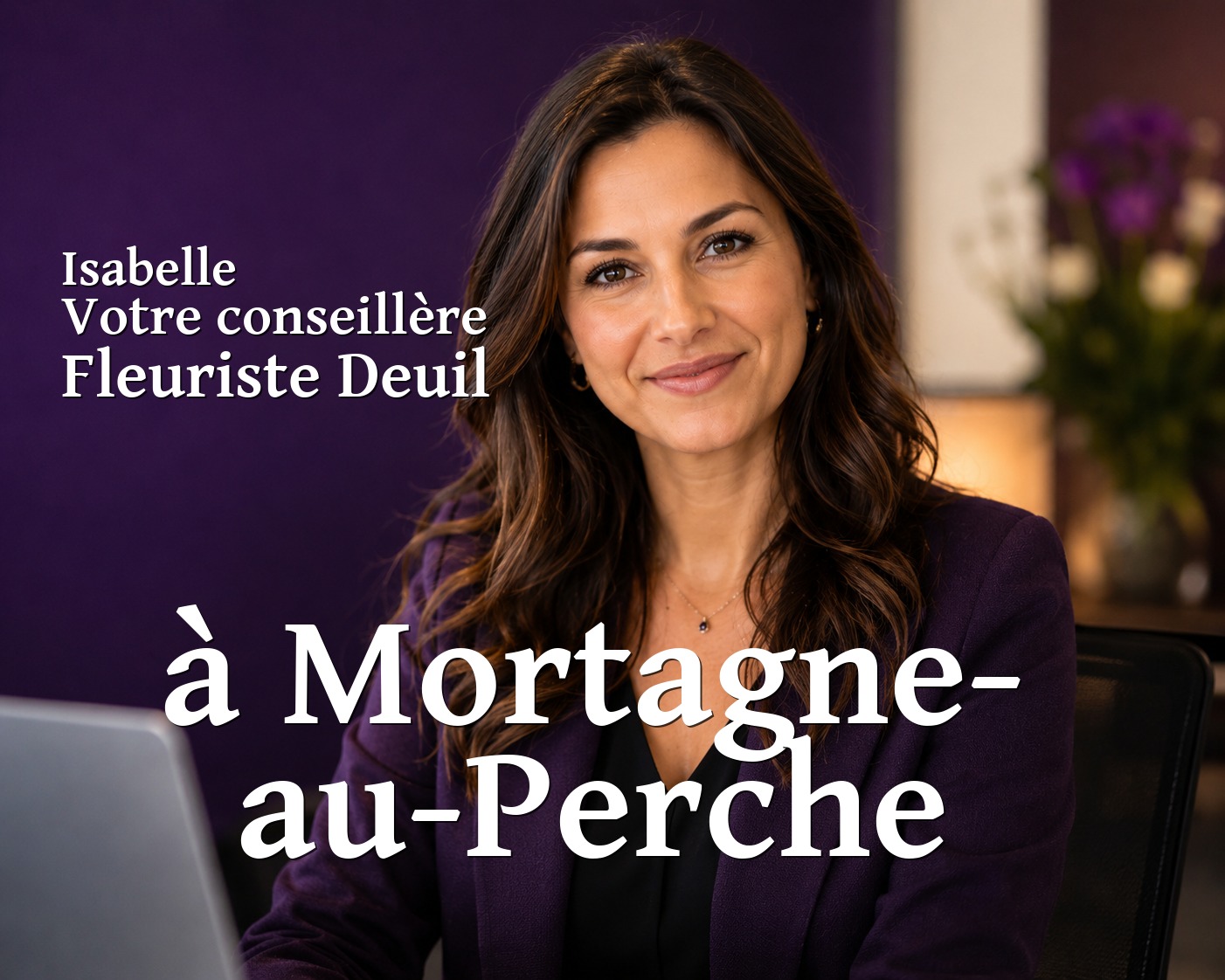 Isabelle, votre conseillère Fleuriste Deuil à Mortagne-au-Perche