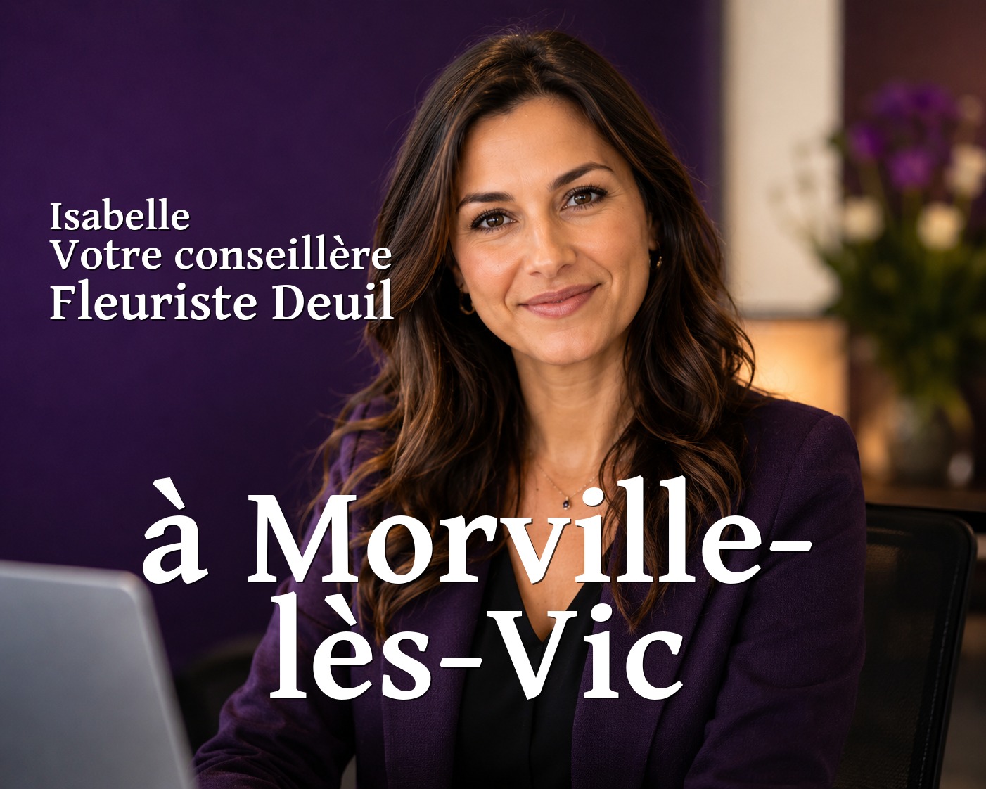 Isabelle, votre conseillère Fleuriste Deuil à Morville-lès-Vic